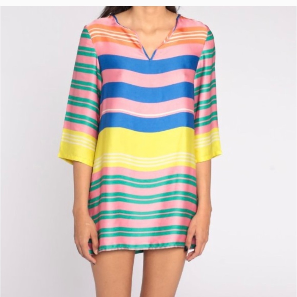 Zara color blocked tunic